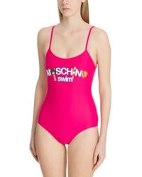 Moschino - Costume intero swim - Lyst