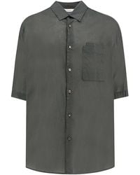 Lemaire - Short Sleeve Shirt - Lyst
