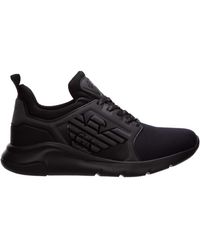 Armani ea7 schoenen sneaker 18 nero ii zwart Clearance