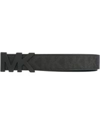 michael kors belt mens yellow
