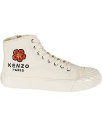 KENZO Sneakers alte boke flower - Bianco