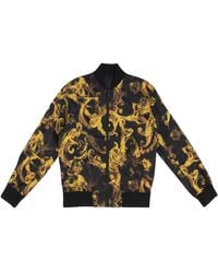 Versace - Watercolour Couture Bomber Jacket - Lyst