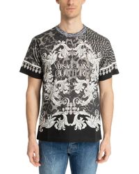 Versace - Baroque Animalier T-shirt - Lyst