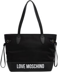 Love Moschino - Logo Print Tote Bag - Lyst