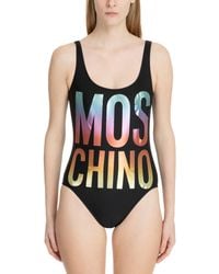 Moschino - Costume intero swim - Lyst