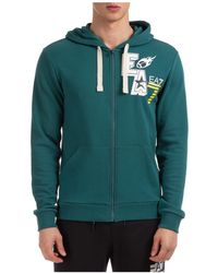 ea7 green hoodie