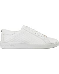 michael kors colby white trainers