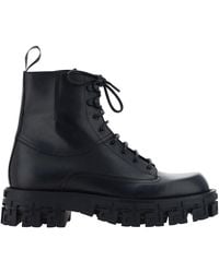 Versace - Lace-up Boots - Lyst