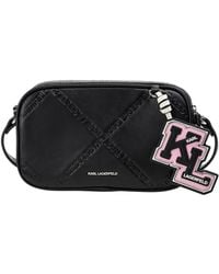 Karl Lagerfeld - K/ikonik Crossbody Bag - Lyst