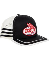Deus Ex Machina Deusiah Trucker Hat in Black for Men | Lyst