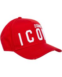 DSquared² Cappello Icon - Rosso