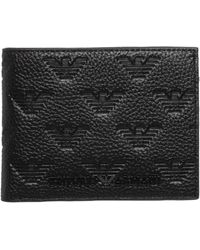 Emporio Armani - Leather Wallet - Lyst