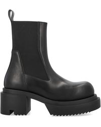 Rick Owens - Beatle Bogun Leather Boot - Lyst