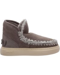 Mou Eskimo Ankle Boots - Brown