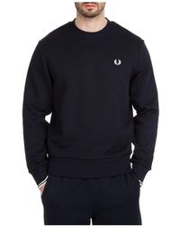 fred perry abstract sweatshirt
