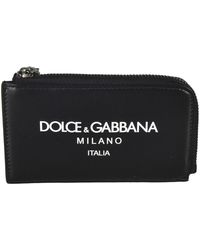 Dolce & Gabbana - Leather Card Holder - Lyst