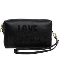 Love Moschino - Sparkling Logo Toiletry Bag - Lyst