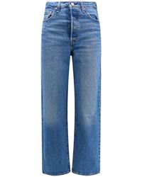 Levi's - Ribacage Straight Ankle Jeans - Lyst