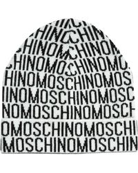 Moschino Wool Beanie Hat - Black