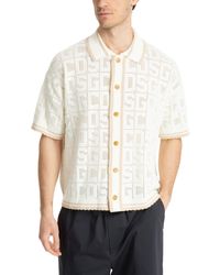 Gcds - Monogram Short Sleeve Shirt - Lyst