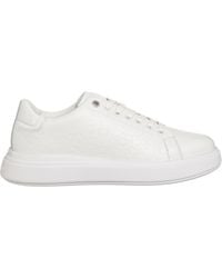 Calvin Klein - Leather Sneakers - Lyst