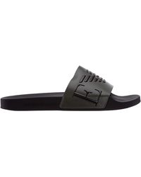 mens armani slippers