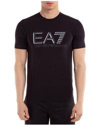 ea7 t shirt gold