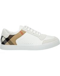 Burberry Shoes Leather Sneakers Sneakers - White