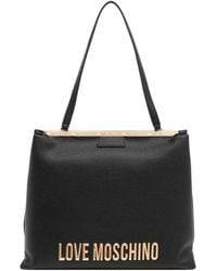 Love Moschino - Lettering Logo Tote Bag - Lyst