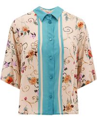 Semicouture - Short Sleeve Shirt - Lyst