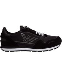Emporio Armani Sneakers for Men | Black 