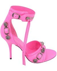 Balenciaga - Le Cagole Heeled Sandals - Lyst