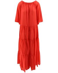 Semicouture - Long Dress - Lyst