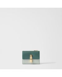 Furla - Iride Compact Wallet Edera Textured Leather - Lyst