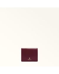 Furla - Camelia Compact Wallet Ribes G Textured Leather - Lyst