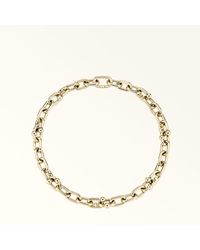 Furla - Mianuvola Necklace Color Oro Metal - Lyst