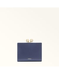 Furla - Dots Porta Monete S Blu Reale Pelle Di Vitello Sidney Donna - Lyst