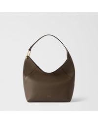 Furla - Lara Shoulder Bag Mogano Grained Calf Leather - Lyst