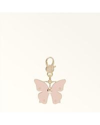 Furla - Hashtag Charm Dusty Metal + Enamel - Lyst