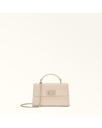 Furla - 1927 Mini-Tasche Ballerina I Strukturiertes Leder Damen - Lyst