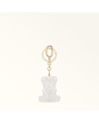 Furla - Allegra Schlüsselanhänger Glitzerndes Plexiglas Damen - Lyst