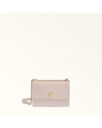 Furla - 1927 Crossbody Mini Corolla Textured Leather - Lyst