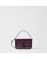 Furla - Iride Crossbody Mini Winter Bloom Varnished Ares Textured Leather - Lyst