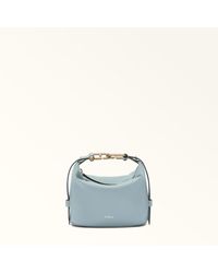 Furla - Nuvola Borsa Mini Cirro Pelle Di Vitello Claris Lux Donna - Lyst