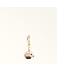 Furla - Hashtag Charm Toni Lacca Metal + Enamel - Lyst