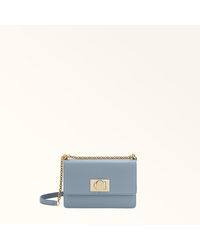 Furla - 1927 Borsa A Tracolla Mini Celestial Pelle Stampata Donna - Lyst