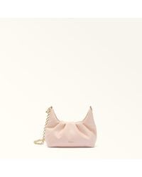 Furla - Delia Shoulder Bag Dusty Nappa Leather - Lyst