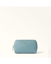 Furla - Camelia Cosmetic Case Cloud Textured Leather - Lyst