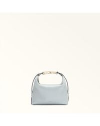 Furla - Tonie Mini Bag Artemisia Ares Soft Textured Leather - Lyst