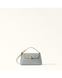 Furla - Sfera Soft Mini Bag Nebbia Nappa Leather - Lyst